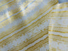 Gold Snakeskin Print Cow Leather