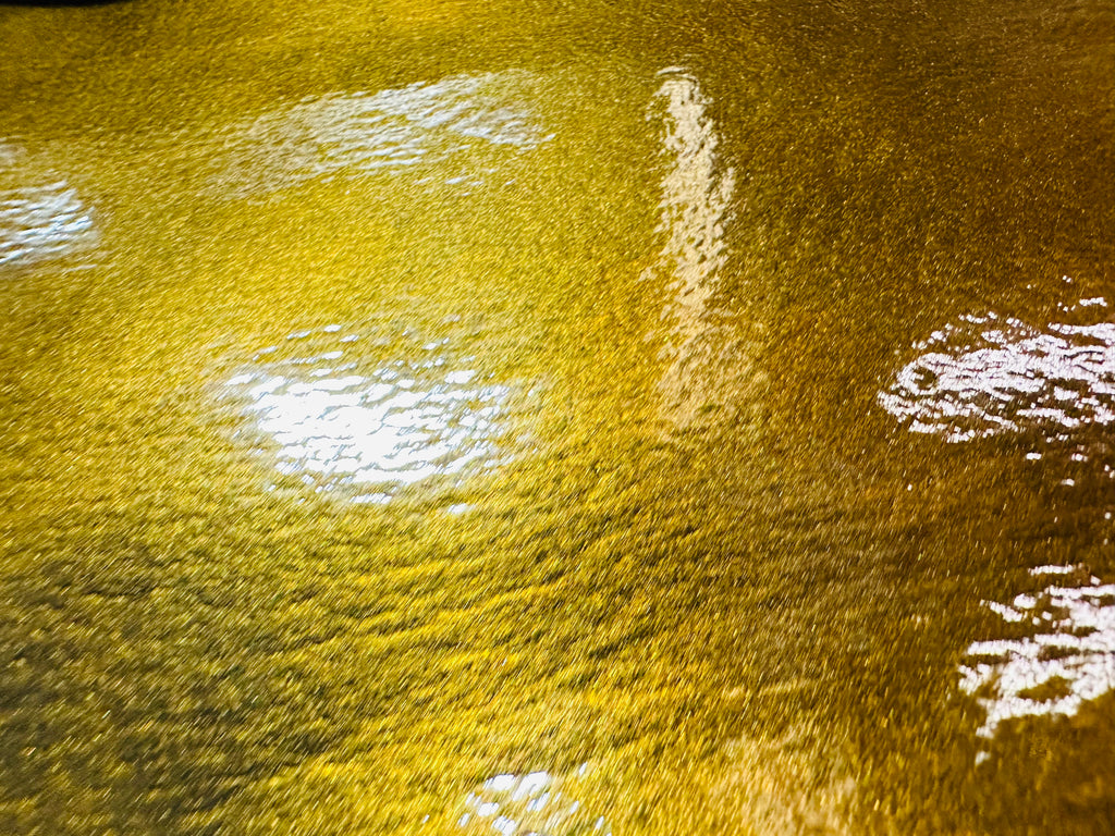 Copper Kidskin 'Wet look Pieces'
