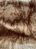 Tan Snakeskin Print