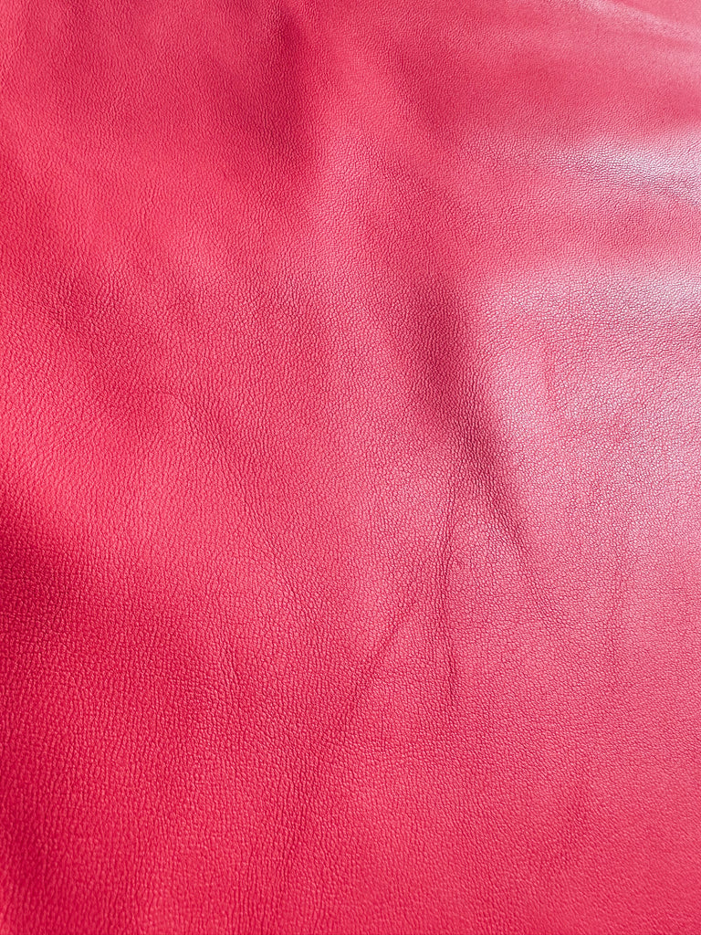 Punch Pink Lamb Nappa