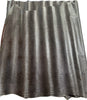 Croc Print Dark Brown Calf Leather