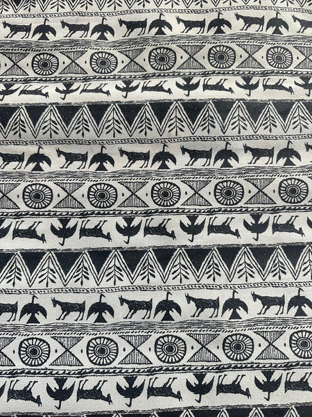 Aztec Patterned Leather