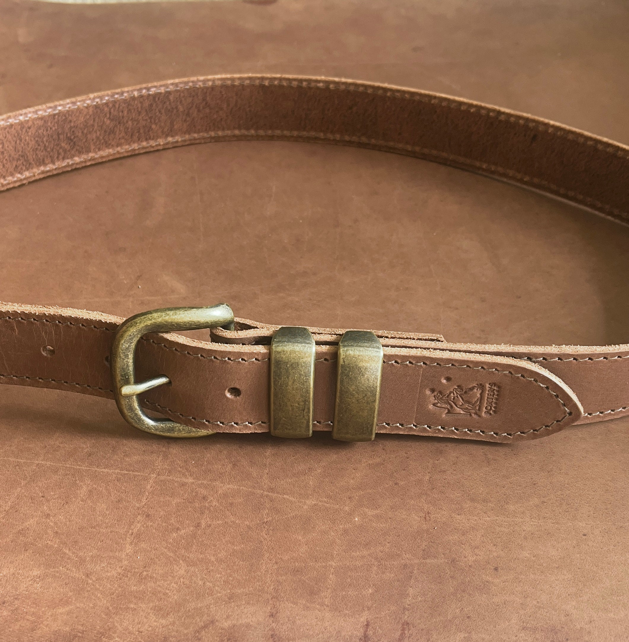 Vintage Belting Leather