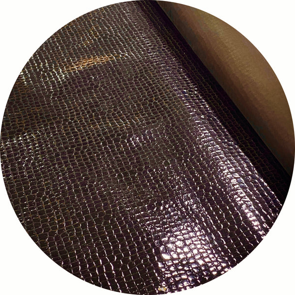 Brown Pebble Print Shine