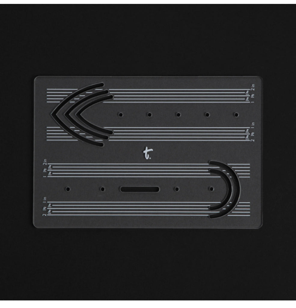 Belt End Template