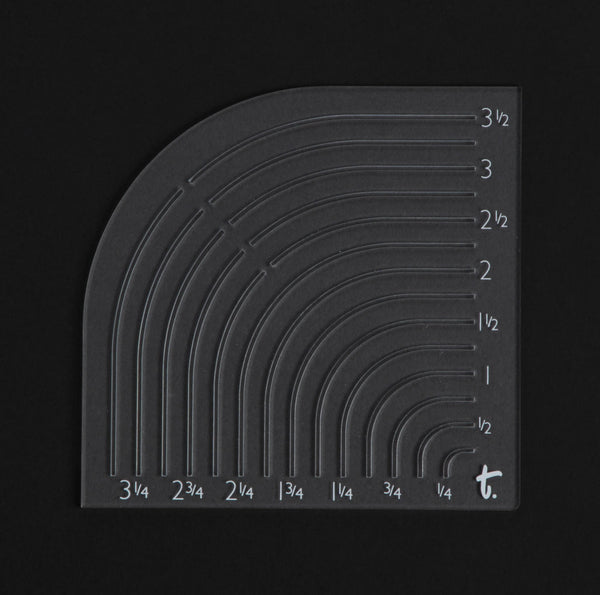 Radius Acrylic Template
