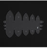 Pointed Belt End Template