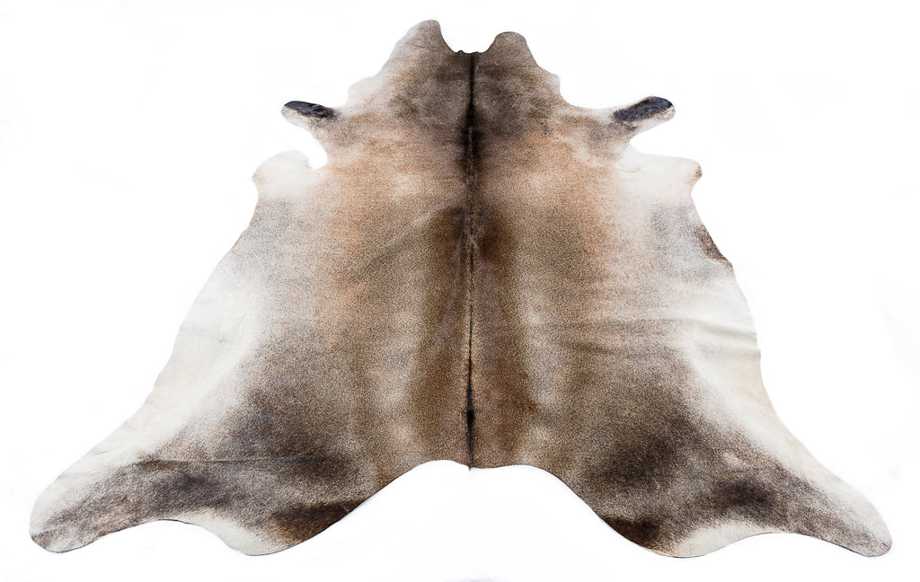 Silver Beige Cow Hide Rug - FREE SHIPPING