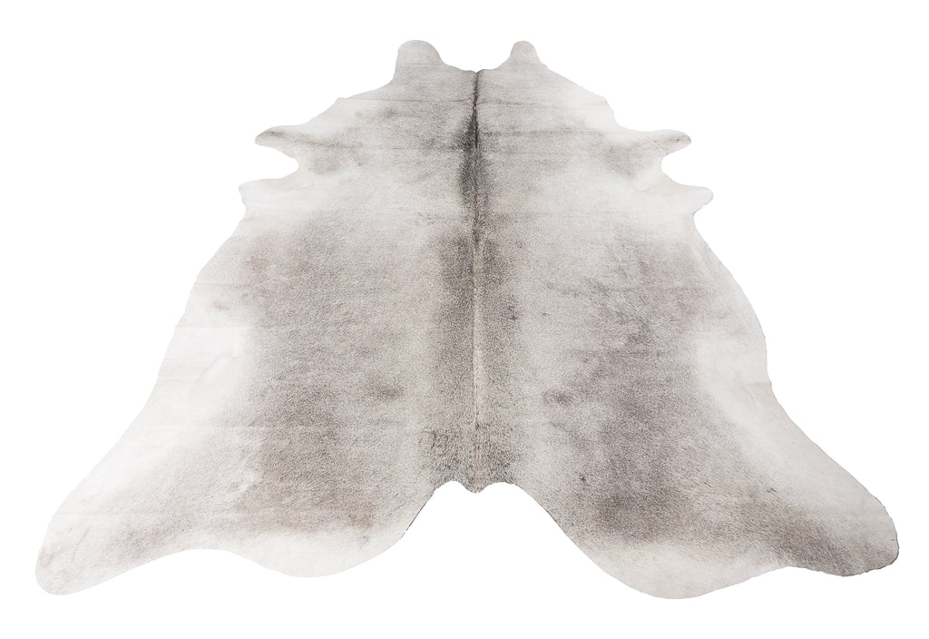 Silver Grey Cow Hide Rug - FREE SHIPPING