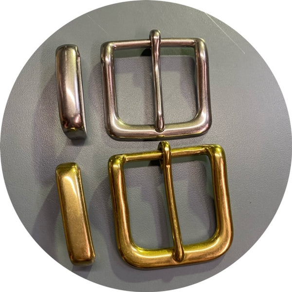 Buckle Set - Brass or Stainless Steel