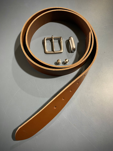 Belt Making Kit - Brass Buckle