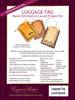Luggage Tag - Laced Kit - FREE SHIPPING