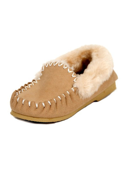 Sheepskin Moccasins