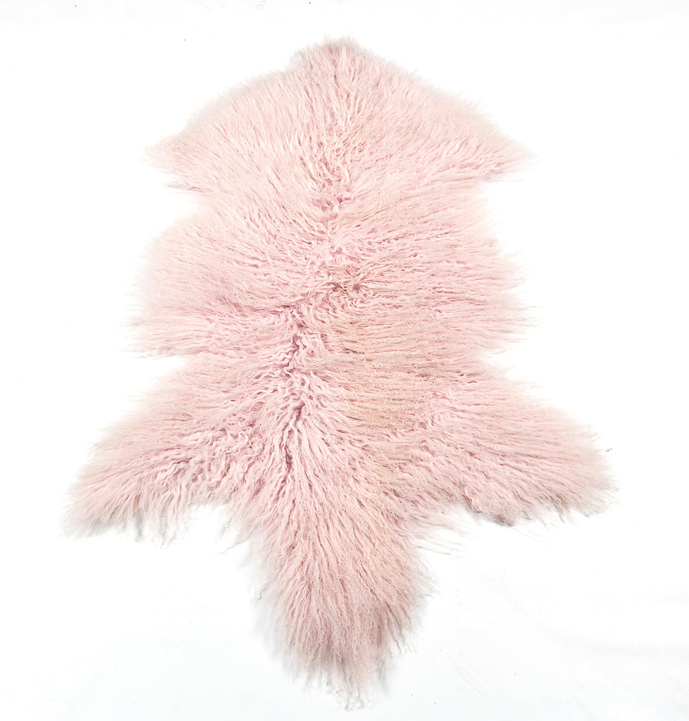 Mongolian Sheepskin Rug - FREE SHIPPING