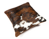 Tri Colour Cow Hide Cushion