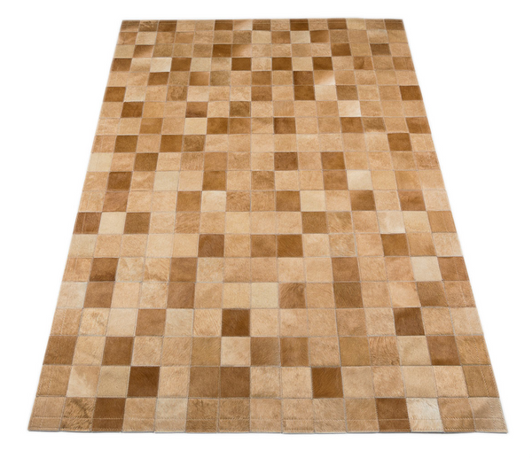 Caramel Patchwork Rug - FREE SHIPPING