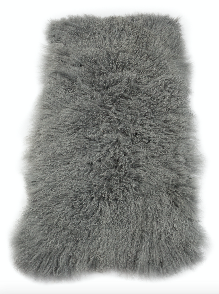 Mongolian Sheepskin Throw - FREE SHIPPING
