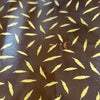 Gold Leaf on Brown Kidskin - ON SALE!!!