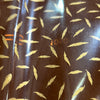 Gold Leaf on Brown Kidskin - ON SALE!!!