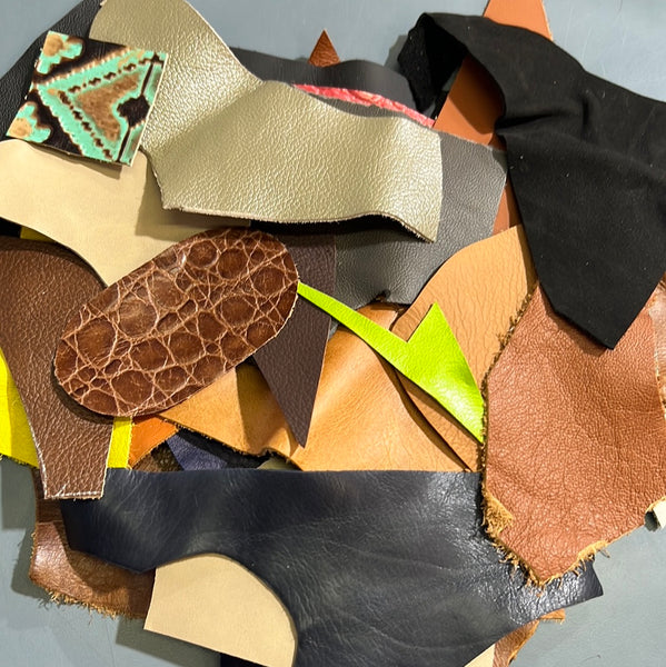 PrePacked Scrap Mix SPECIAL!! East Coast Leather