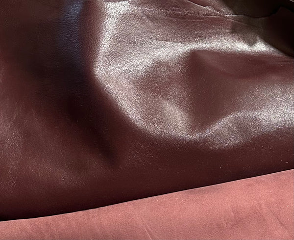 Dark Burgundy Lamb Nappa