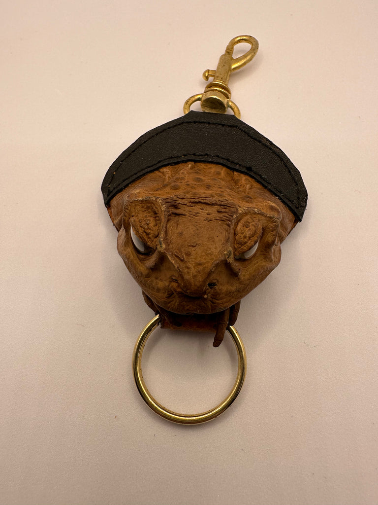 Cane Toad Head Key Fobs