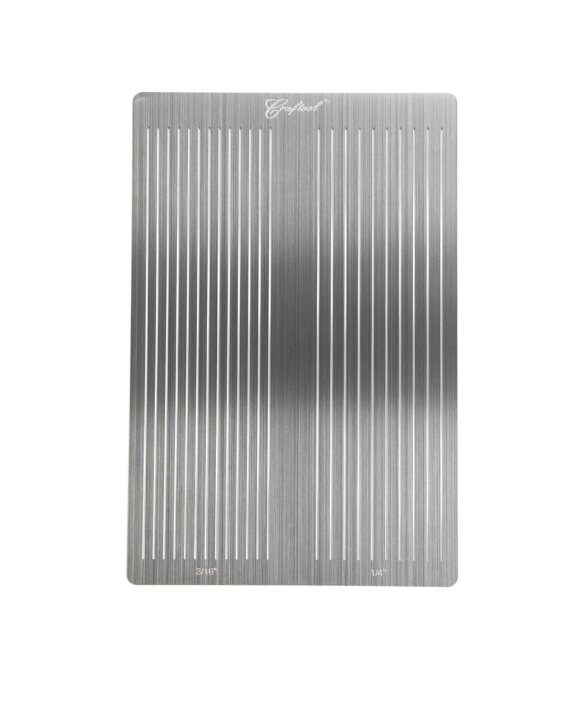 Stainless Steel Fringe Cutting Template