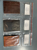 Emu Leather Wallet Card Inserts