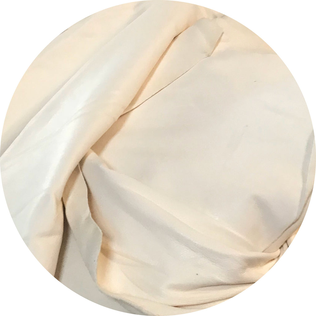 Eco White Mouldable Sheep Leather - LIMITED STOCK!!!!