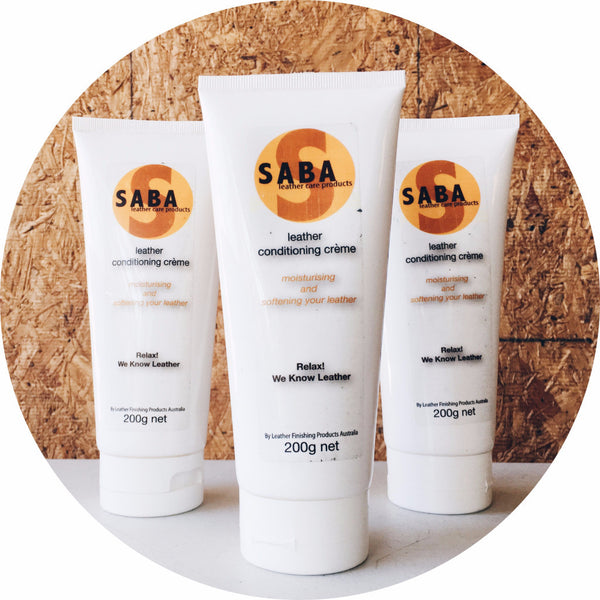 SABA Leather Conditioner, Australian Made Leather Care Products | East Coast Leather