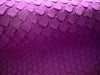 Fish Scale Embossed Leather