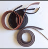 Heavy Weight Coloured Leather Straps - 5mm