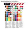 Angelus acrylic leather paint - 118ml bottles